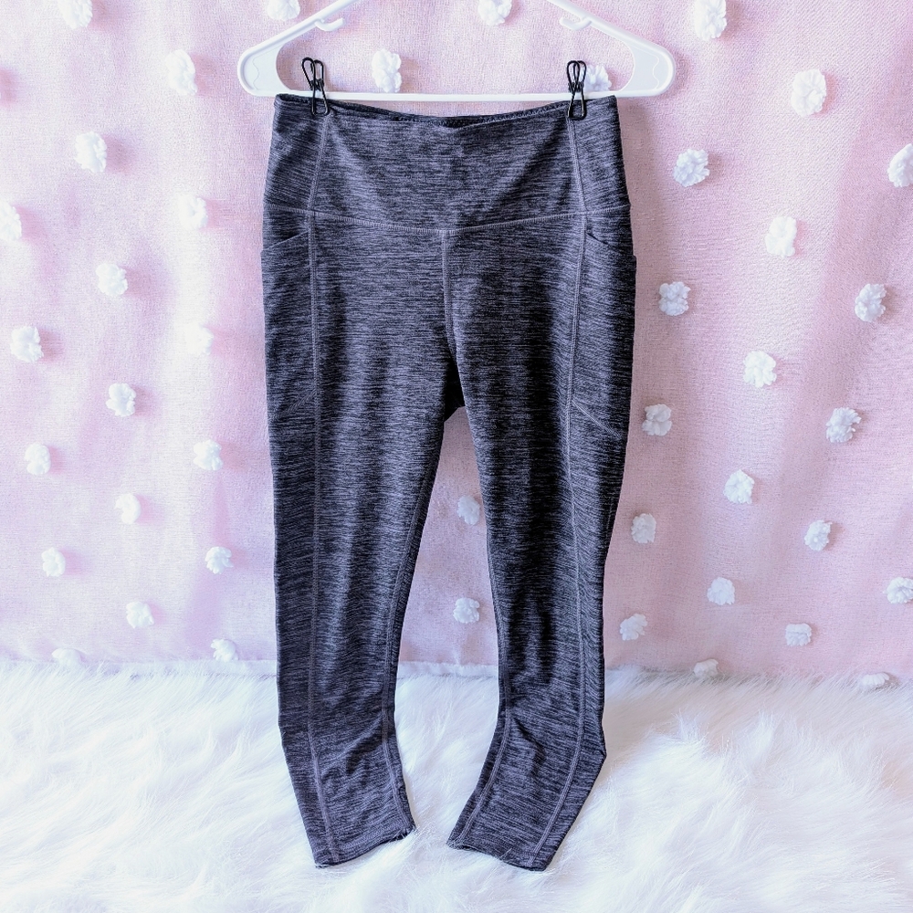 Victoria Secret, Women's 7/8 Medium Size 8, Navy Black, Leggings